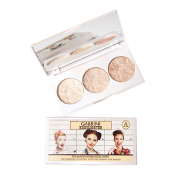Палетка хайлайтеров Gabrini Highlighter 3 в 1 Светло-бежевая Палетка хайлайтеров Gabrini Highlighter 3 в 1 Светло-бежевая